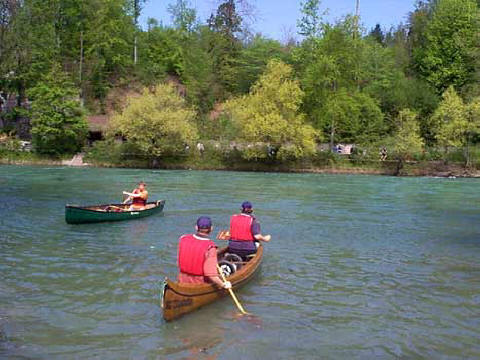 25Km freie Flussfahrt ohne Wehre und Hinternisse